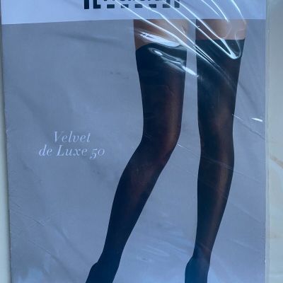 Wolford Velvet De Luxe 50 Stay-Up (Brand New)